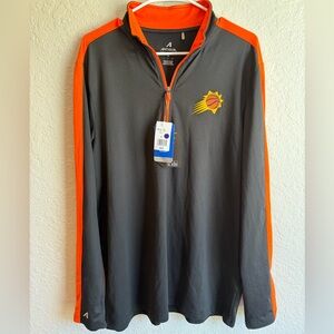 NWT Phoenix Suns  ANTIGUA Performance 1/4 Zip Pullover Jacket 🔥 Men’s Large